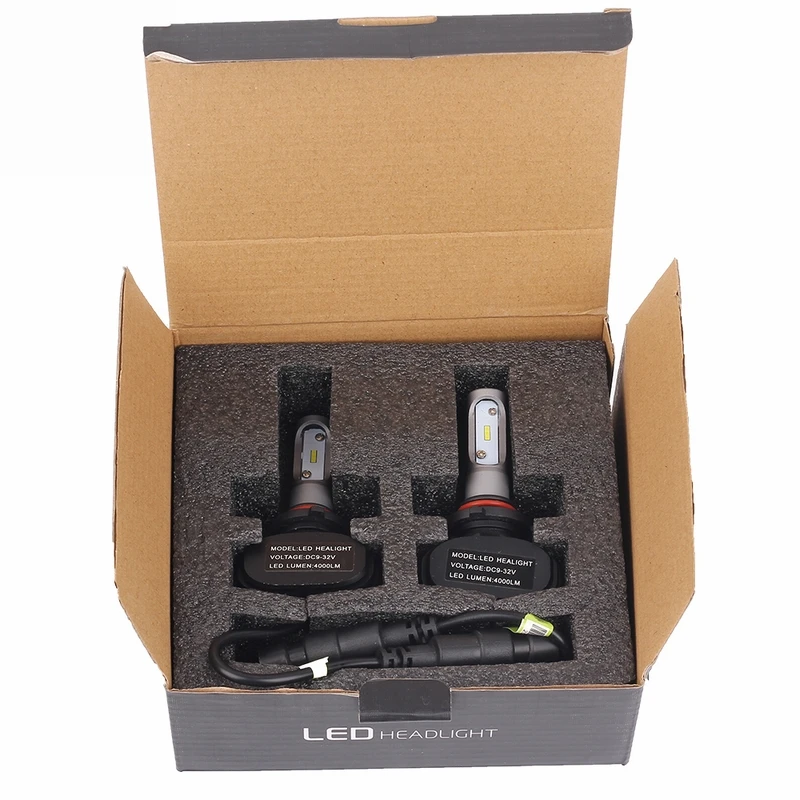 PAMPSEE 2 шт. CSP H8 H11 лампа H4 Led H7 H1 H3 Автомобильные фары лампы для Auto S1 N1 H27 HB3 HB4