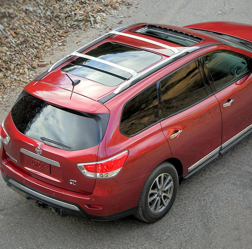 Багажник на крышу, поперечная балка для Nissan Pathfinder 2005-, утолщенный алюминиевый сплав, высокое качество, низкая прибыль для продвижения