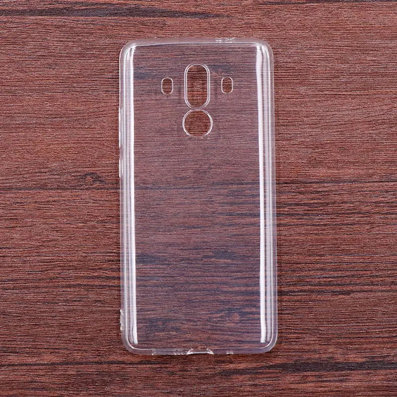 Силиконовый чехол для Huawei Mate RS 10 Pro 9 прозрачный ультратонкий противоударный