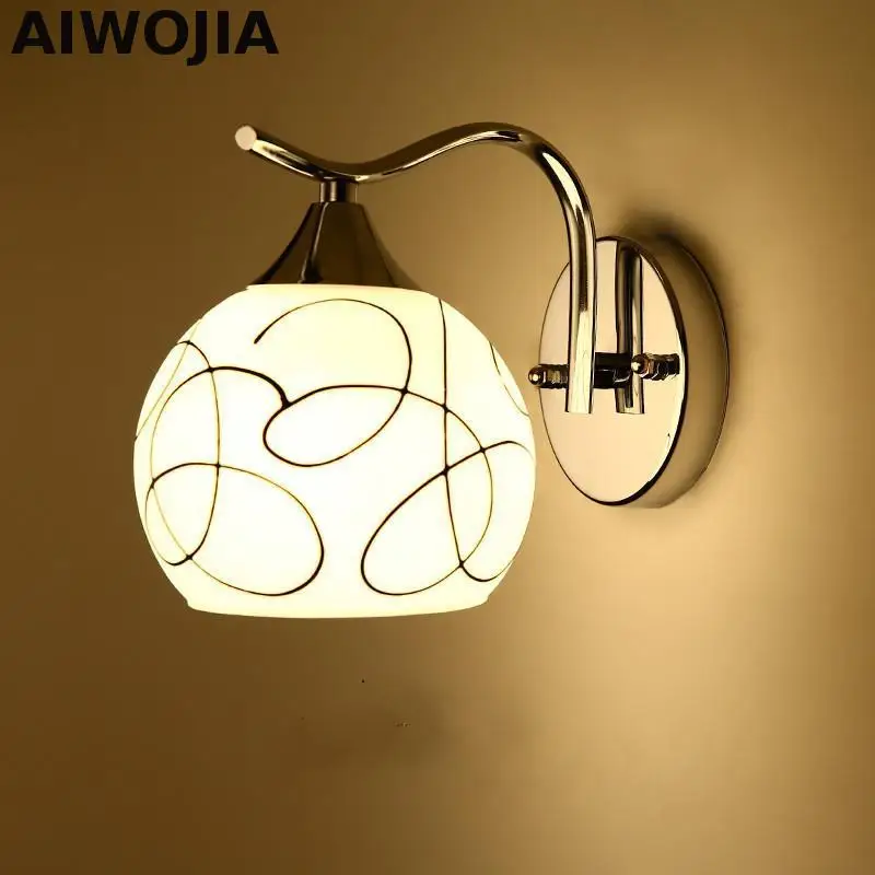 Настенный светильник в стиле лофт для ванной комнаты настенный с аппликацией