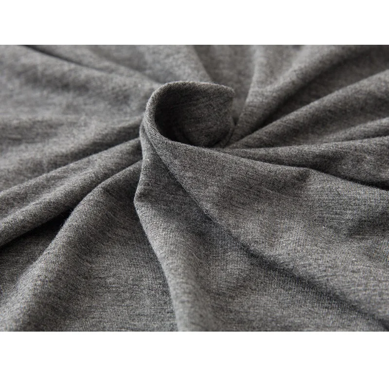 Женское ночное платье с буквенным принтом летнее из модала и хлопка коротким