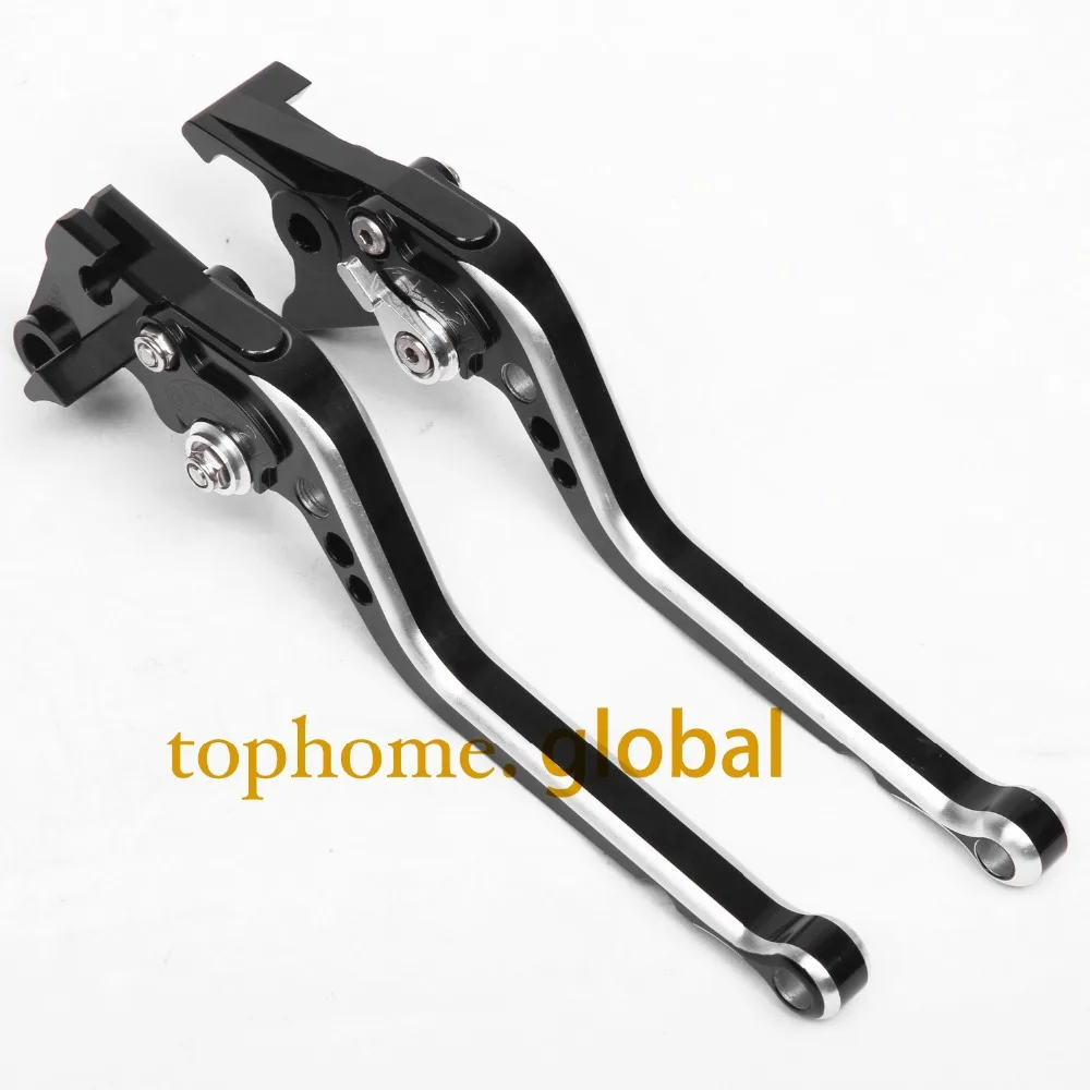 CNC Мотоциклы сцепные рычаги стандартный размер смешанный черный и серебристый