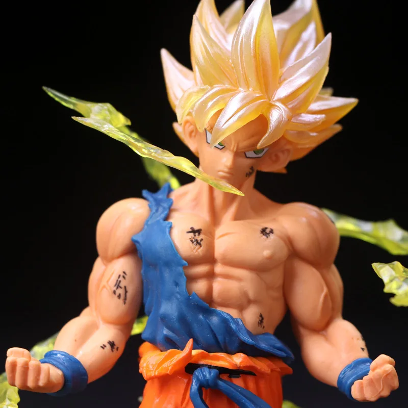 Новейшие 18 см 6 8 &quotДраконий жемчуг Z Super Saiyan Goku Son Gokou ПВХ Фигурки Модель