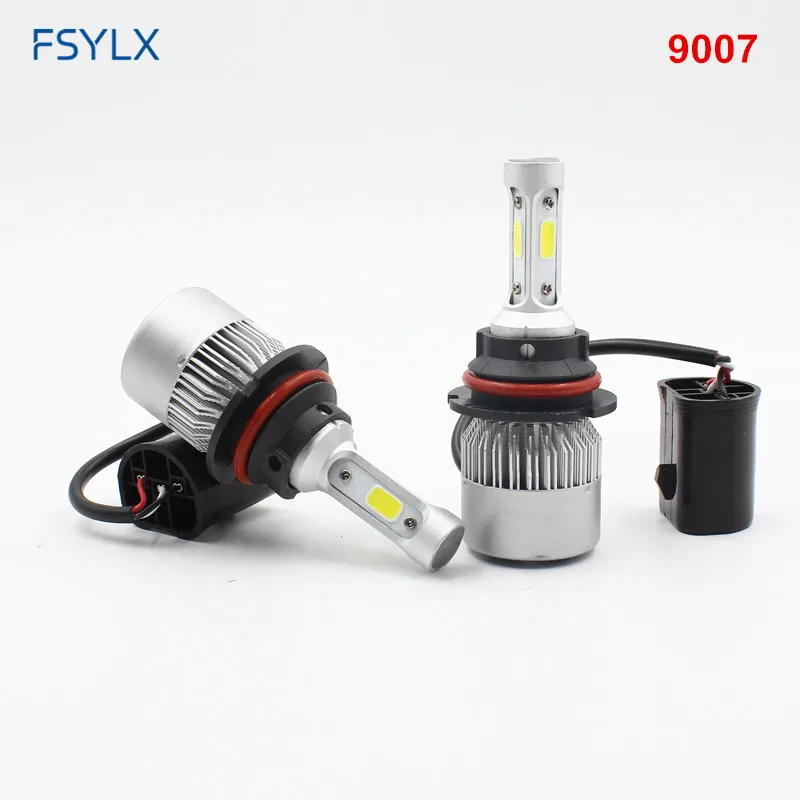 FSYLX 72W 16000lm H1 светодиодный фонарь для автомобиля противотуманный вождения в