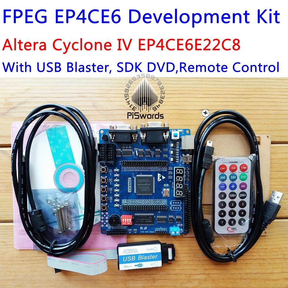 FPEG EP4CE6 Development Kit ALTERA Cyclone IV EP4CE доска с Blaster загрузчик max485 SDK SCH PCB обильные