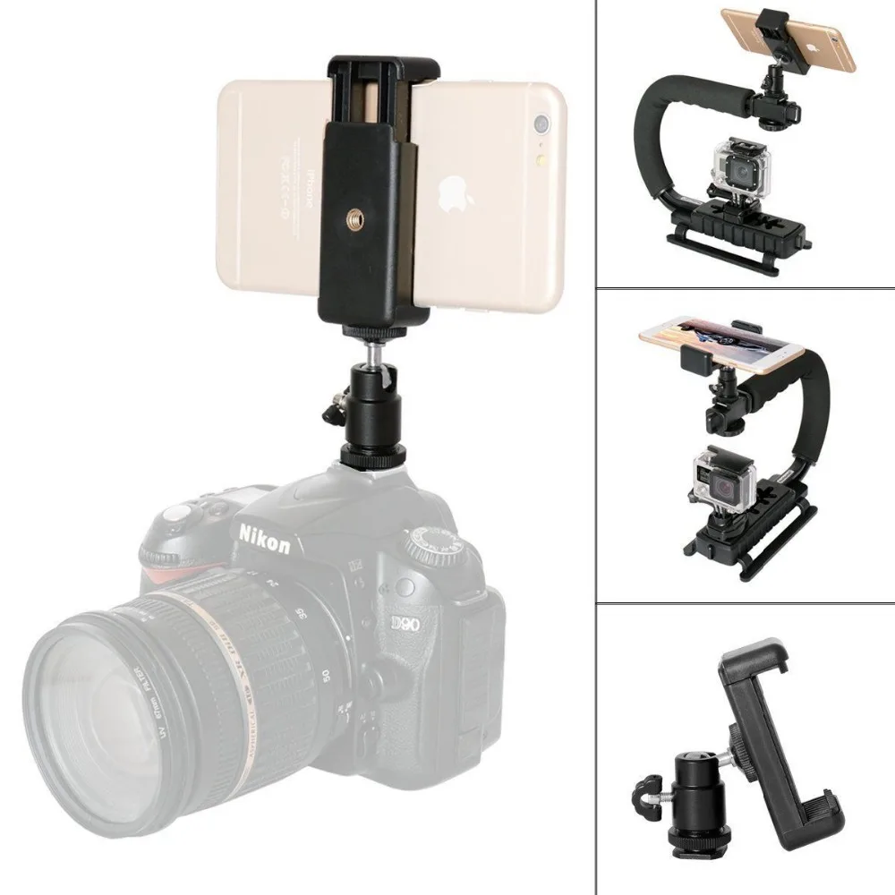 Крепление для камеры DSLR крепление смартфона монитора с зажимом сотового