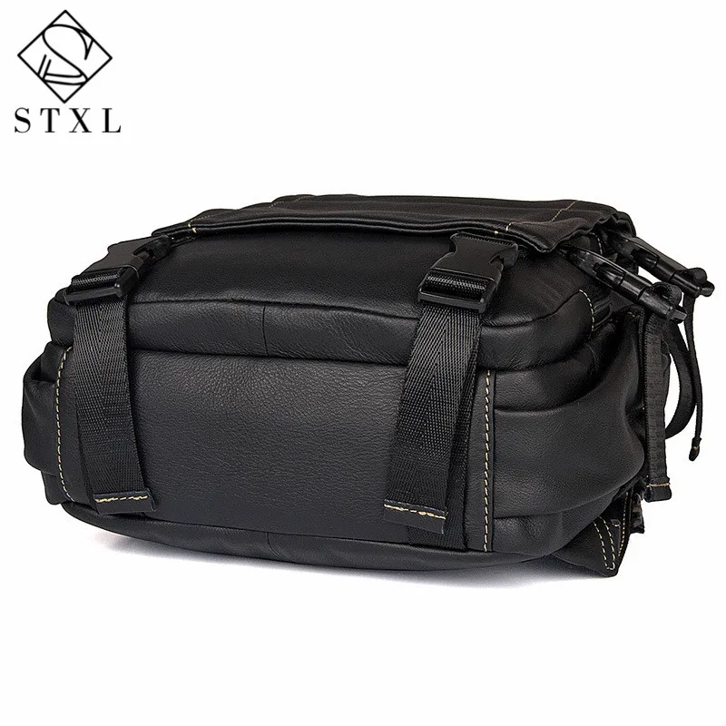 STXL 2018 new Autumn men and women Korean backpack header soft leather fashion | Багаж и сумки