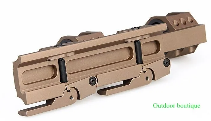 

25.4mm Or 30mm Rifle Scopes Ring 1 inch double ring Rail Mount fits 20mm rail Black Sand