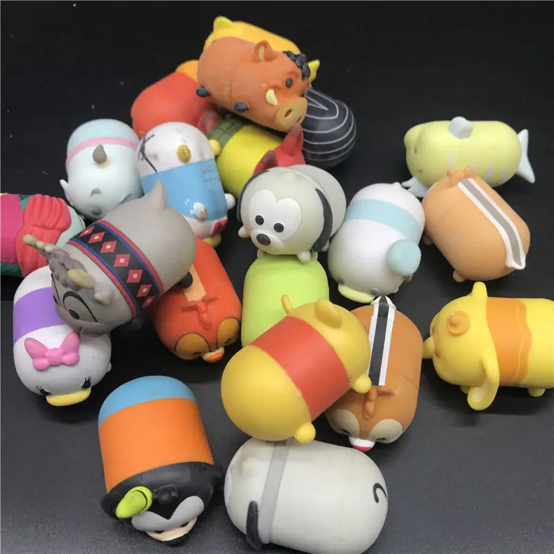 Pops Дональд Микки Винни Модель Игрушки Утка милый эльф Кукла для ванны ребенка