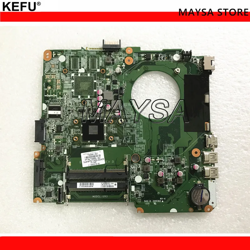 Материнская плата для ноутбука HP TouchSmart 14 N Notebook PC maiboard 734444 001 501 DA0U93MB6D0 100% полностью