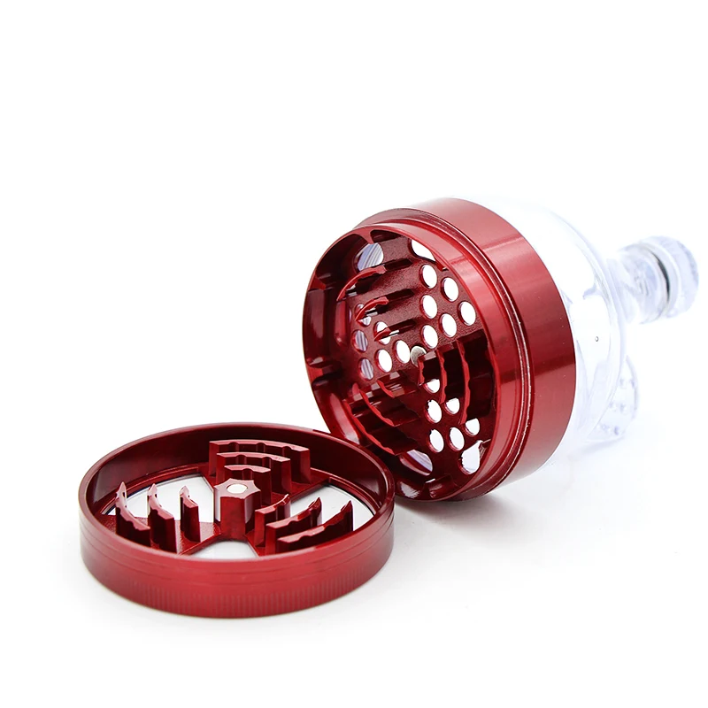 Новый однотонный металлический шлифовальный станок 63 мм для табака с рисунком