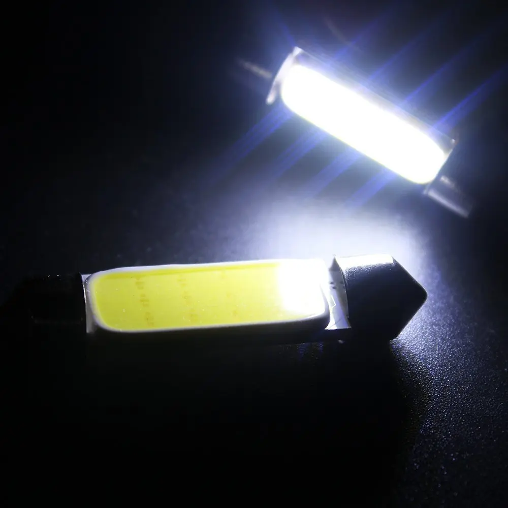 

10pcs/lot 31mm 36mm 39mm 41mm C3W C5W C10W Super COB LED Car Festoon Light Auto Housing Interior Dome lamp Reading Bulb White
