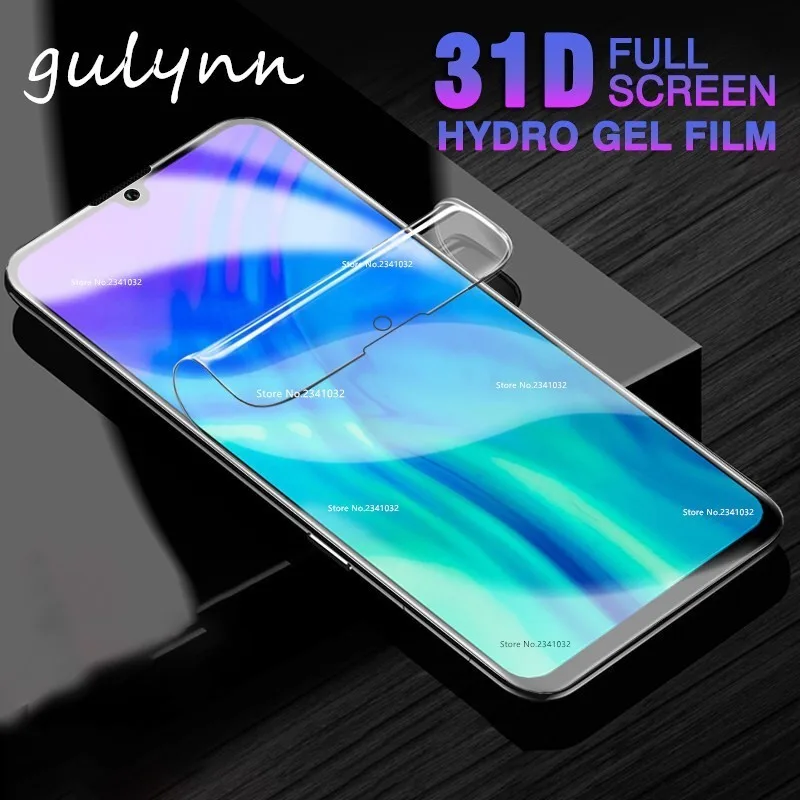 

31D Hydrogel Protective Film For Huawei P40 P30 Lite Pro P Smart Plus Screen Protector On For Honor 8X 20 10 20Pro 10Lite Cover