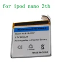 Сменный литий-полимерный аккумулятор для Apple iPod Nano 3-го5-го6-го поколения, 3,7 в0,39 whr
