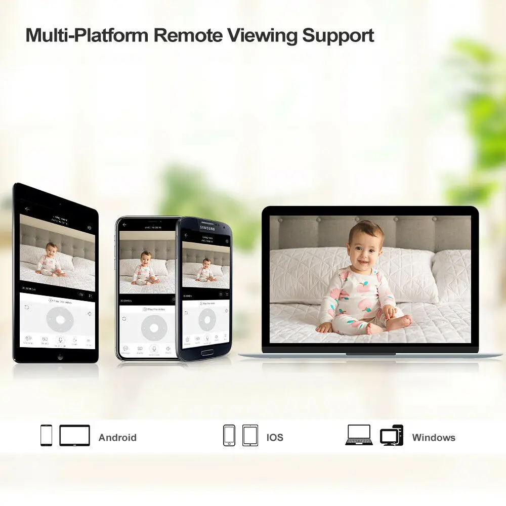 Wi Fi IP камера 1080P с функцией автослежения|Камеры видеонаблюдения| |
