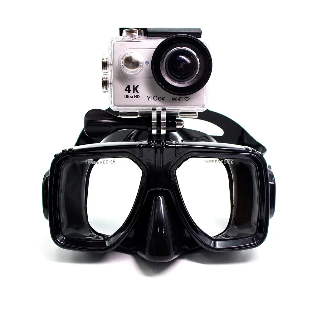 Очки для плавания GoPro Hero/ 6/5/4/3 Подводная Водонепроницаемая маска дайвинга и