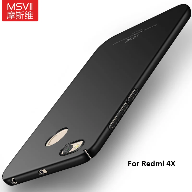 Оригинальный брендовый роскошный цветной чехол MSVII для Xiaomi Redmi 4X масляная роспись
