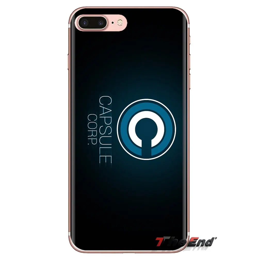 Silicone Cases Cover For iPod Touch Apple iPhone 4 4S 5 5S SE 5C 6 6S 7 8 X XR XS Plus MAX Anime Dragon Ball Z Capsule Corp Logo |