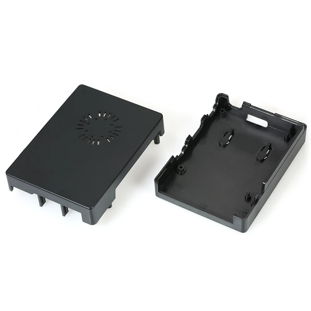 Защитный корпус из АБС пластика черный/белый/прозрачный для Raspberry Pi B + / 2