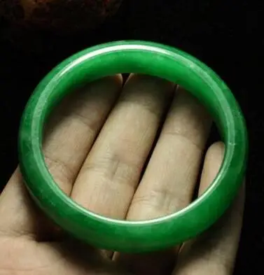 Сертифицированный натуральный изумрудно зеленый жадеит нефритовый браслет ручной работы|Гибкие и жесткие