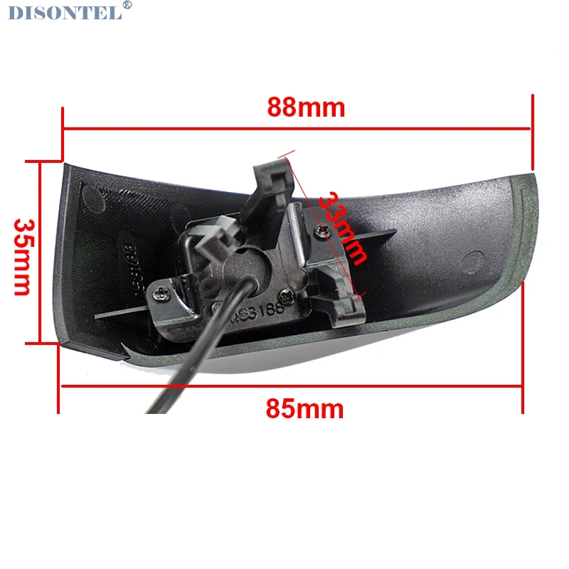 Парковочная камера для автомобиля Sonyccd с видом спереди для Toyota Camry Deluxe/Normal/Low Version прочная установка под логотипом автомобиля