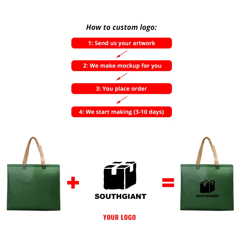 

Laminated Non-woven Shopping Bags