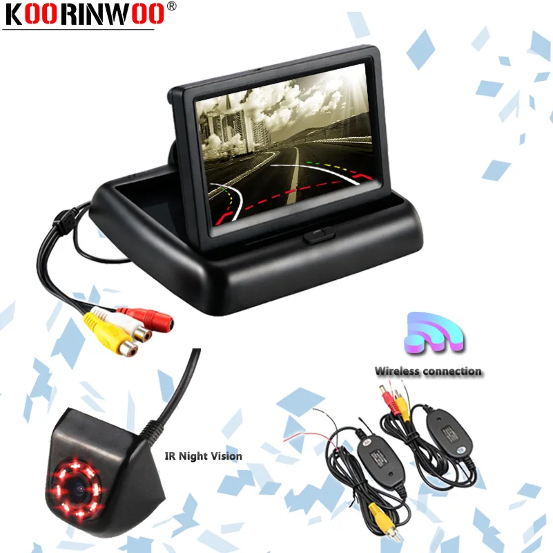 Интеллектуальная парковочная камера Koorinwoo с динамической траекторией