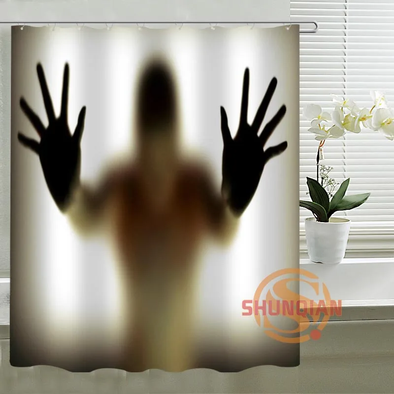 The Walking Dead Horrible Pictures Shower Curtain Bathroom Polyester Fabric Bath Printed | Дом и сад