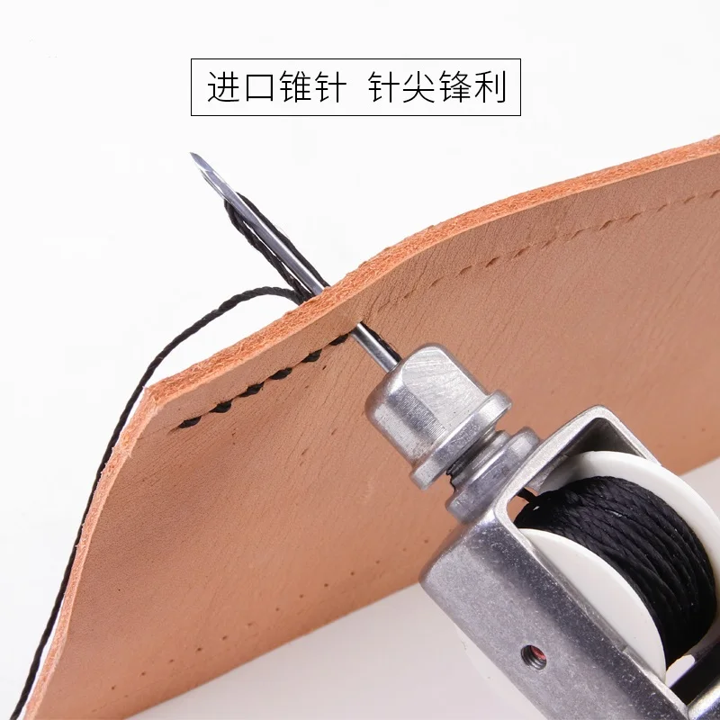 Professional Leathercraft Leather Tool Sewing Stitching Awl Supplies DIY Craft Heavy Fabric Repair Flat Seam Set | Инструменты