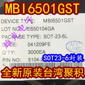 

Freeshipping MBI6501GST MBI6501 SOT23-6 MBI6501GST