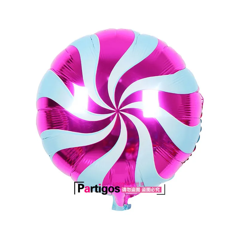 purple 10 шт. 18 дюймов красочные конфеты фольгированные шары леденец Гелиевый шар детский душ День рождения Свадьба Принадлежности Декор детские игрушки - Цвет: purple