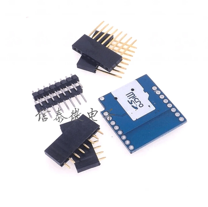 Щит Micro SD для WeMos D1 mini TF модуль | Электронные компоненты и принадлежности