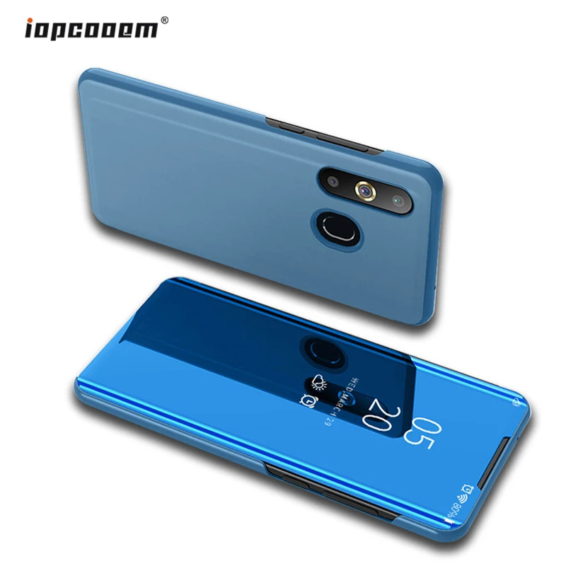 Чехол для Samsung Galaxy A8S роскошный умный кожаный чехол с откидной крышкой и полным