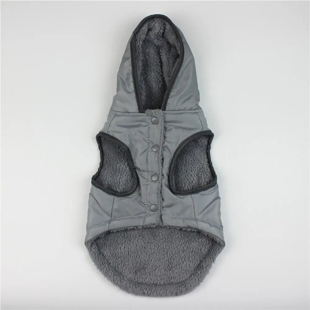 Классические худи для домашних собак пальто зимняя теплая одежда щенков больших