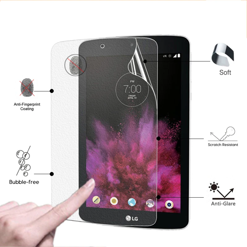 Премиум Антибликовая Защитная пленка для экрана матовая LG G Pad 7 0 LK430 планшет Анти