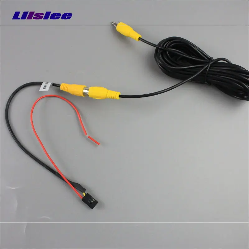 Liislee Оригинальный дисплей вход RCA провод для Nissan Qashqai Juke Dualis 2007 ~ 2013 задний