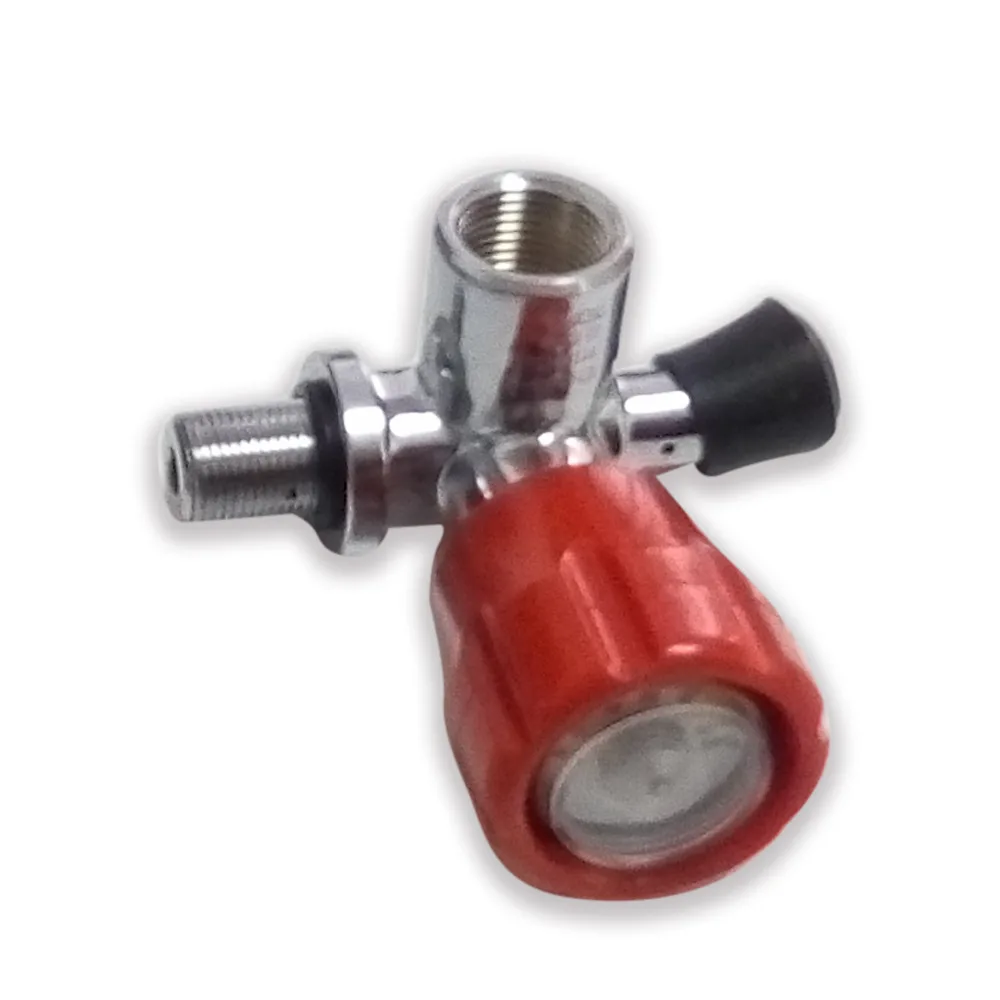 AC911 Scuba Pcp Valve 4500 Psi M18*1.5 Thread G5/8 Output For Airforce Condor Diving Tank High Pressure Cylinder Gas Station