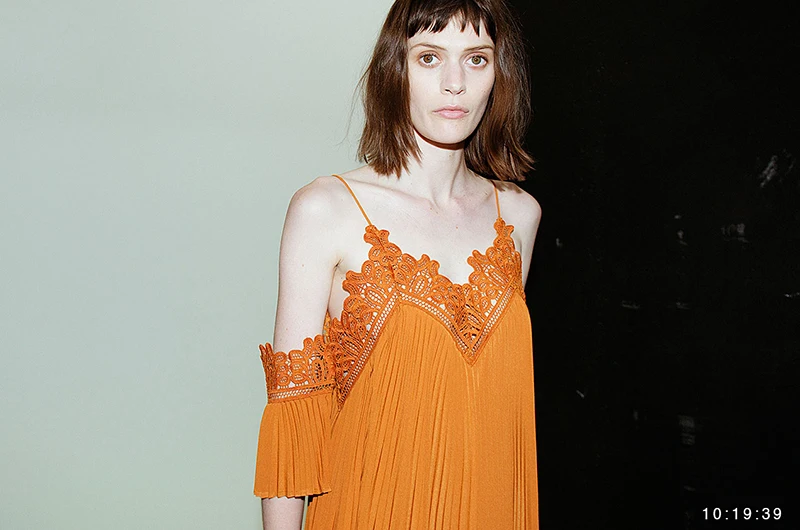 2018 богемное Стильное женское пляжное шифоновое очаровательное Плиссированное