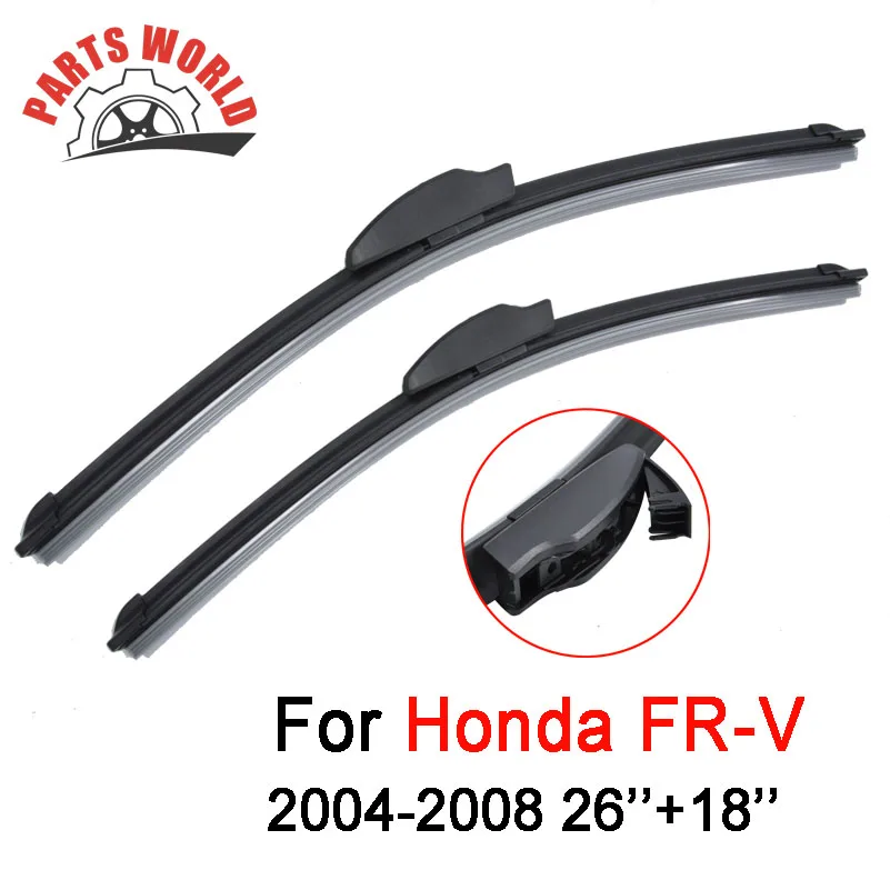 Пара 26 ''+ 18'' Щетка стеклоочистителя ветрового стекла для Honda FR-V 2004-2008 Fit