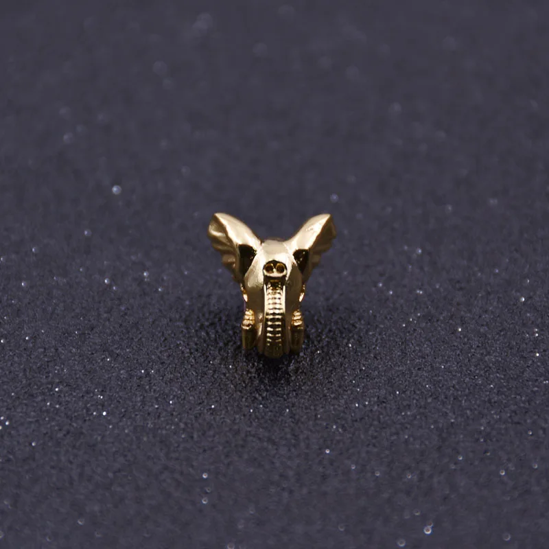 Kang hua 2019 проложить циркония CZ голова слона аксессуары ювелирные изделия DIY