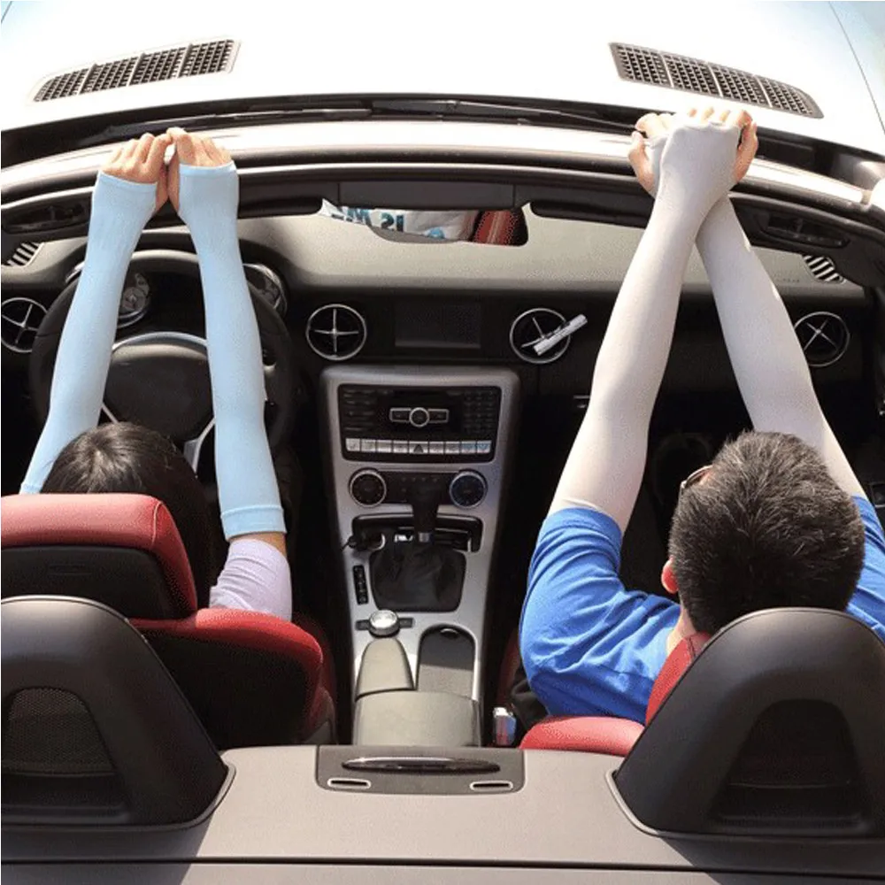 Для мужчин и женщин на руку рукава летняя Защита от солнца УФ Велоспорт бег