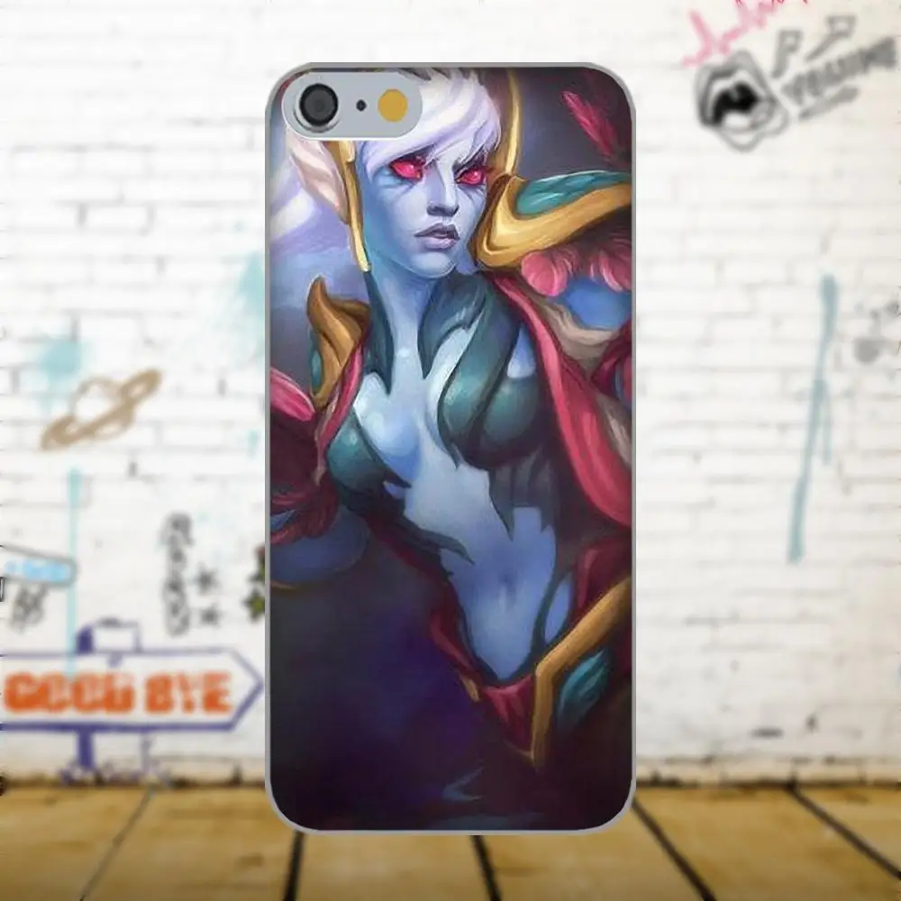 Dota 2 Vs чехол из ТПУ с изображением мстительного духа для Apple iPhone X 4 4S 5 5C 5S SE 6 6S 7 8 Plus LG