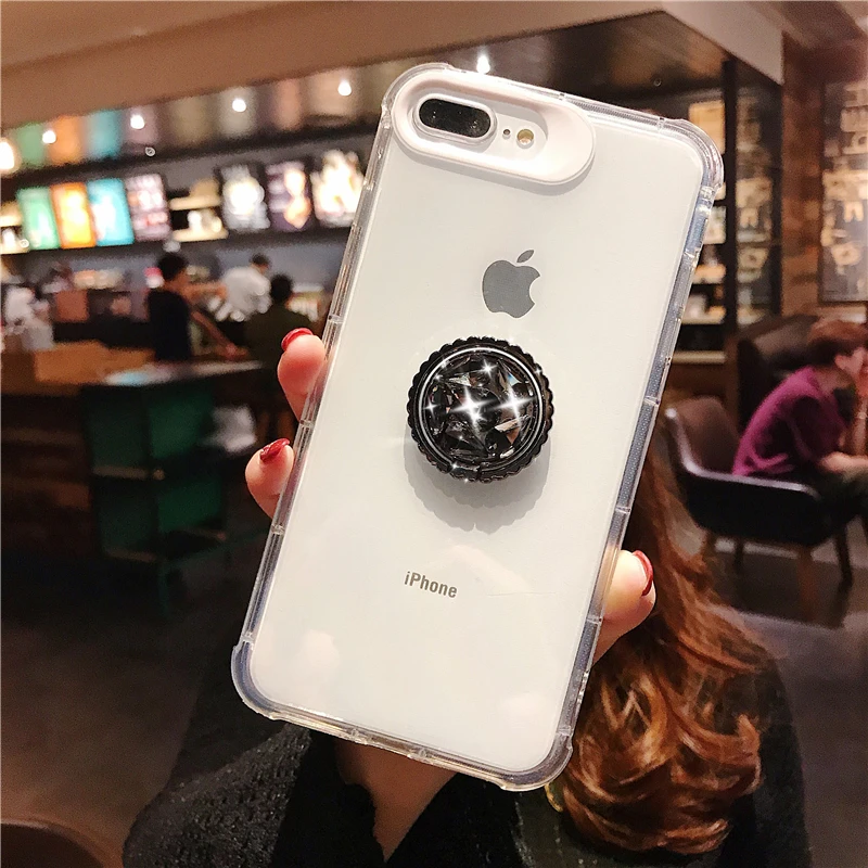 HUANQINGLuxury воды дрель iPhone xsmax телефон в виде ракушки для 7 Plus 6 S 8 X XR ТПУ поддержка
