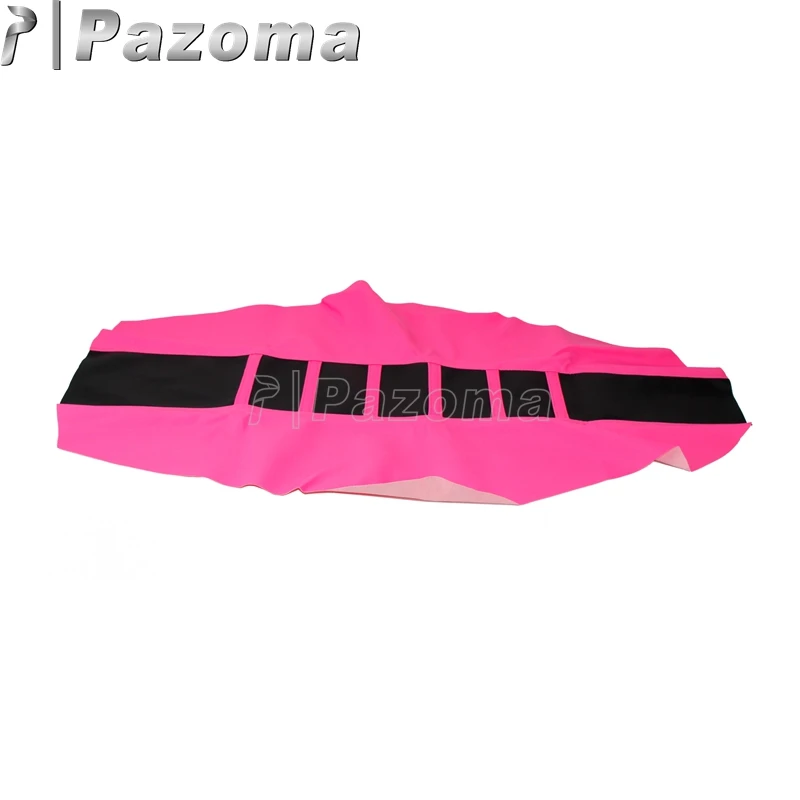 Мотоциклетный резиновый мягкий чехол в полоску с захватом для Kawasaki Suzuki Honda Yamaha