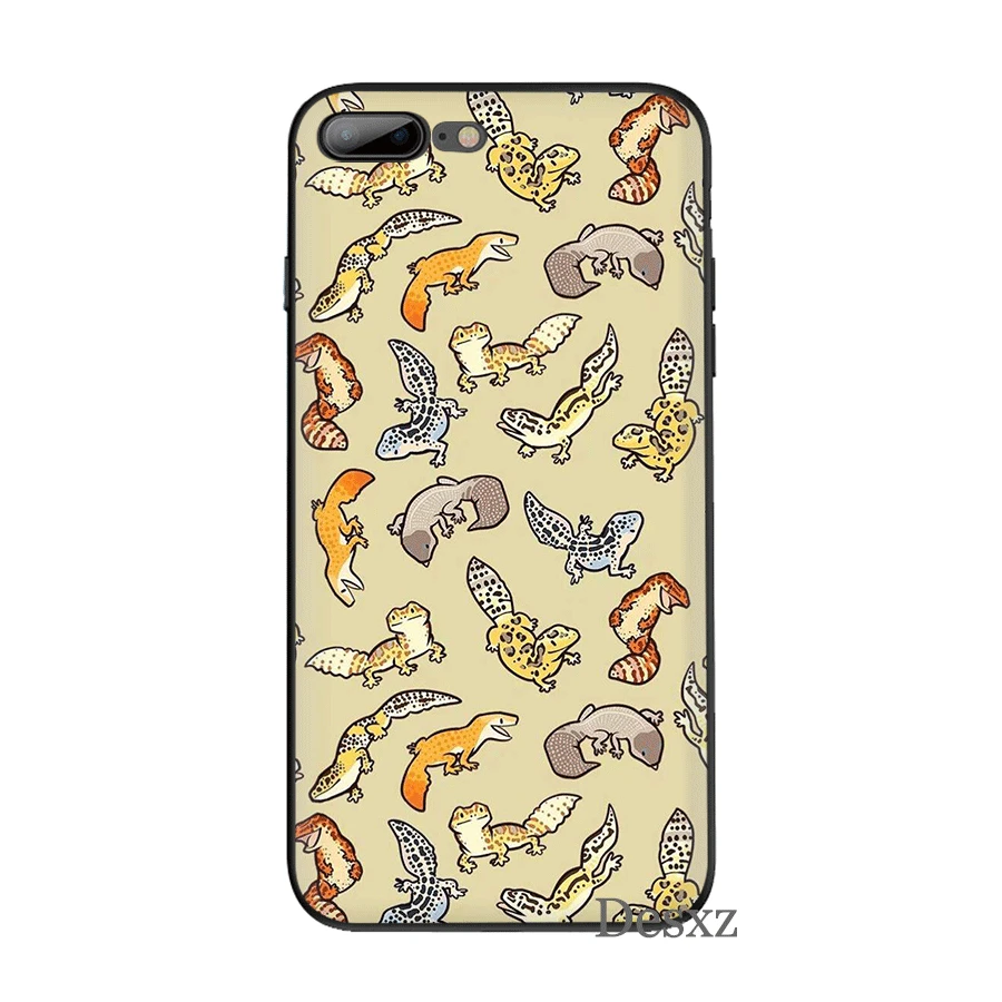 B2 Чехол для мобильного телефона iPhone 11 Pro XR X XS Max iPhone 6 6S 7 8 Plus 5 5S SE, чехол с милым животным Axolotl, черная сумка, корпус - Цвет: B2