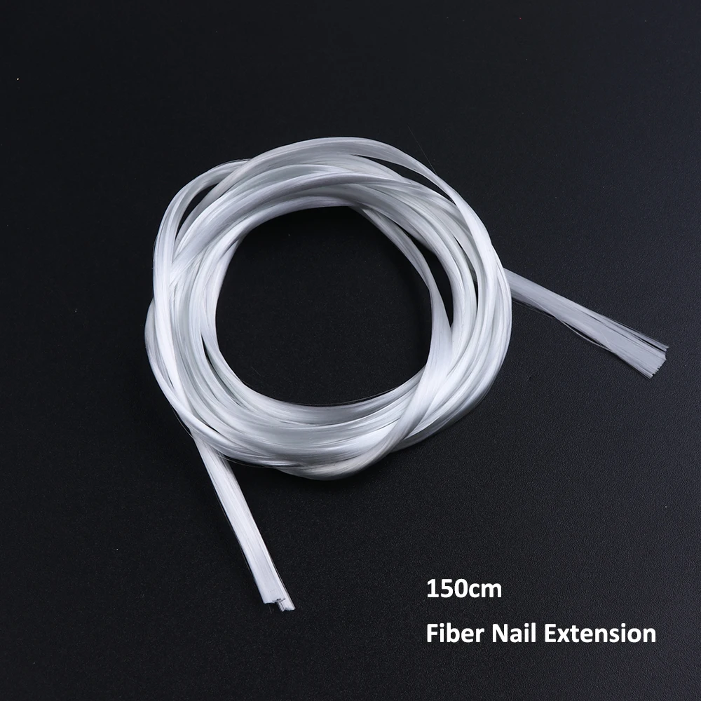 STZ 1/1. 5/2 М стекловолокна ногтей наращивание волокно шелк форма для акрил Fibernails