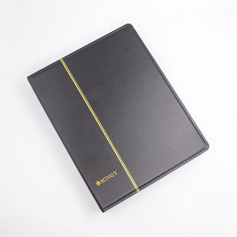 Кожаный Альбом для монет с 3/7/9 отверстиями, международная почтовая марка, памятные монеты, коллекционная книга для папка для альбома сын ён пэк почтовая служба друзей по переписке