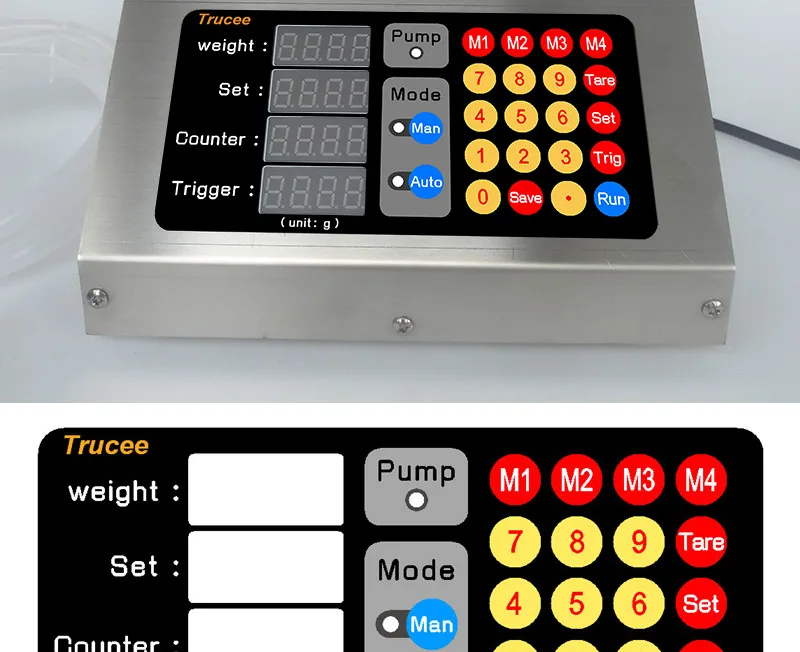10ml-3L маленькая автоматическая машина с ЧПУ для наполнения жидкостей 110 V-220 V машина для наполнения напитков, молока, духов