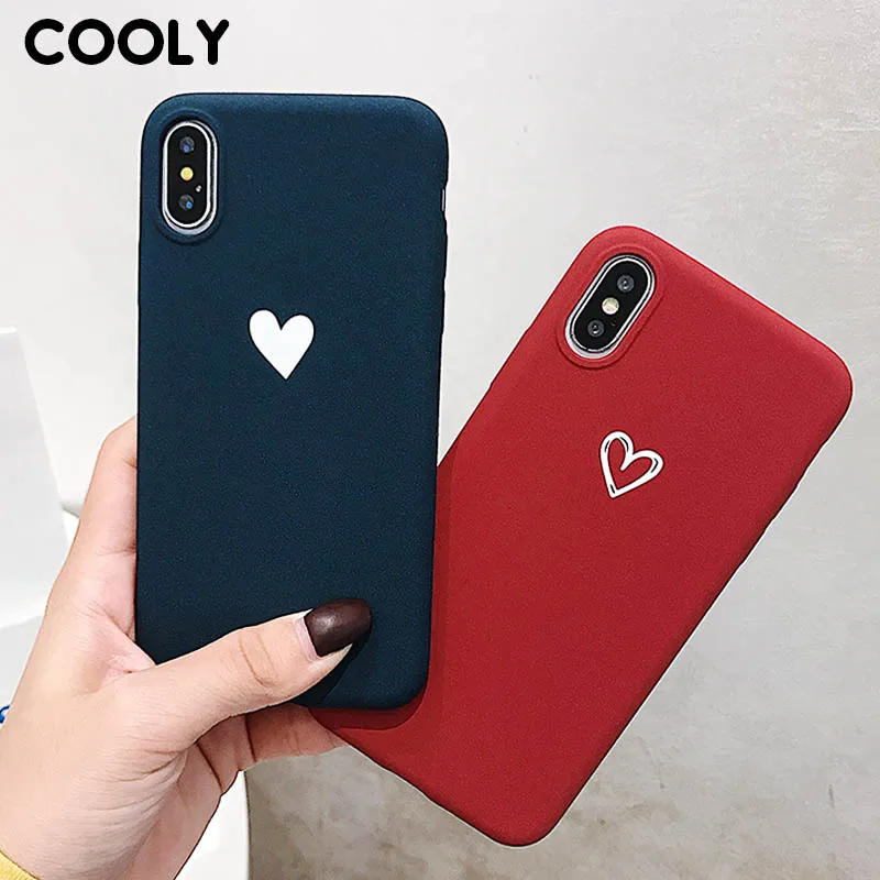 Чехол COOLY Love Heart для samsung Galaxy S10 Plus S10e S9 S8 S7 Edge S6 Note 9 8 A9 Star C7 C9 Pro, мягкий силиконовый чехол из ТПУ