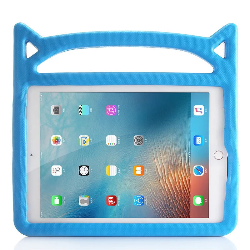 Чехол с кошачьими ушками для Apple iPad Mini 4 3 2 1 милый мультяшный чехол планшета